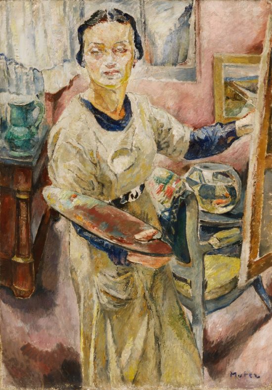 Mela Muter, Autoportret, malarka, artystka, ecole de paris, Niezła sztuka