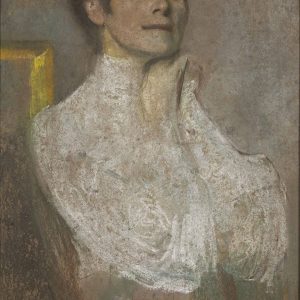 Olga Boznańska, Autoportret, Muzeum Narodowe w Warszawie, sztuka polska, malarstwo polskie, Niezła sztuka