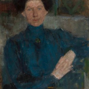 Olga Boznańska, Portret Marii Koźniewskiej-Kalinowskiej, malarka, sztuka polska, malarstwo polskie, Niezła sztuka