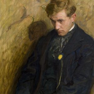 Wojciech Weiss, Melancholik, Portret Antoniego Procajłowicza, Totenmesse, sztuka polska, malarstwo polskie, Niezła sztuka