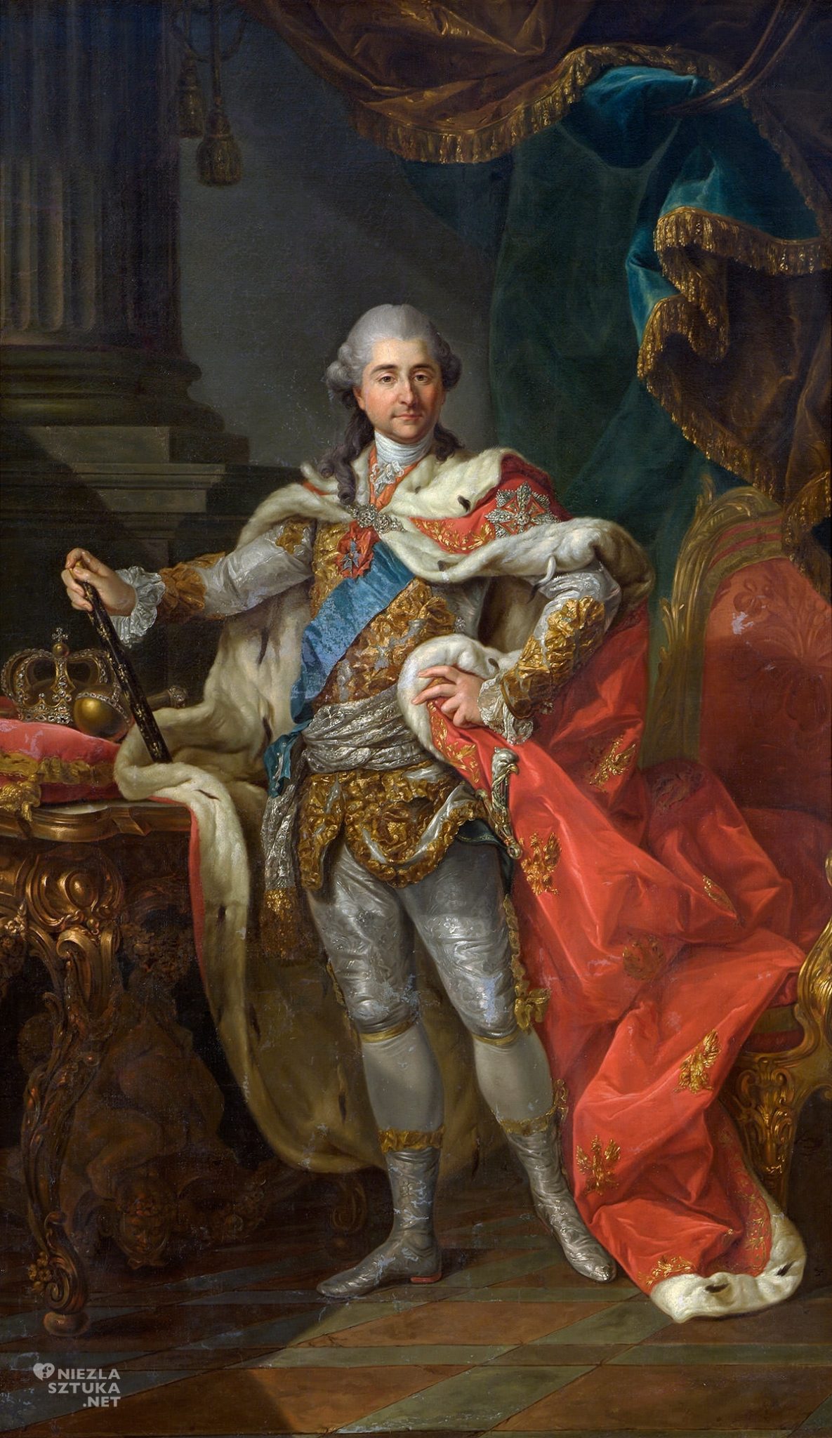 Marcello Nadworny Malarz Stanisława Augusta Portrety koronacyjne Stanisława Augusta Poniatowskiego » Niezła sztuka