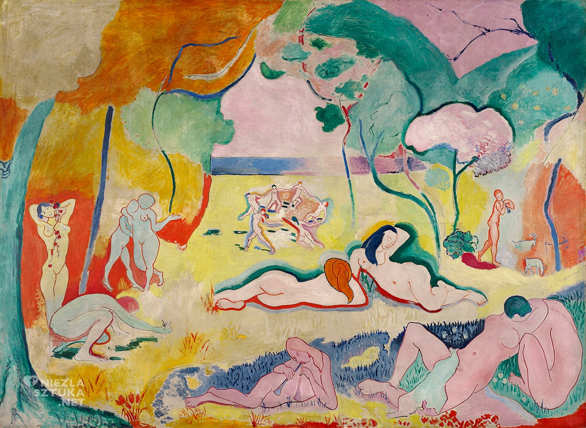 Henri Matisse, Radość życia, Le Bonheur de Vivre, malarstwo francuskie, Niezła sztuka