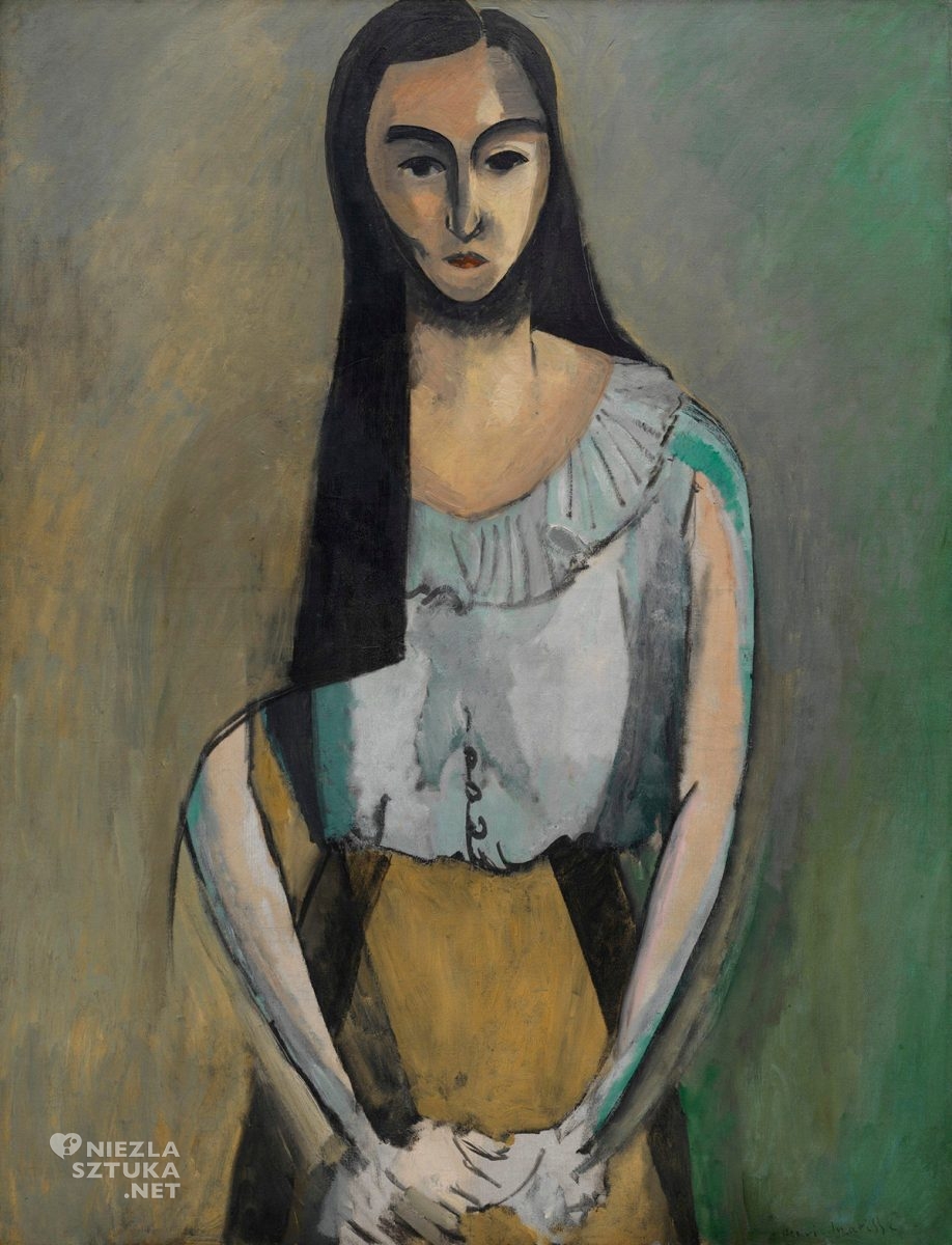 Henri Matisse, Włoszka, Guggenheim Museum, african art inspiration, Niezła sztuka