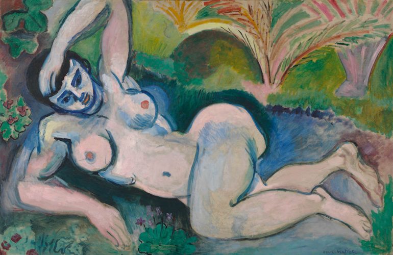 Henri Matisse, Błękitny akt, niebieski akt, malarstwo francuskie, Niezła sztuka
