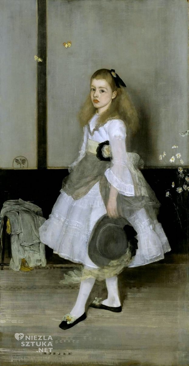 James Abbott McNeill Whistler, Harmonia w szarości i zieleni: Miss Cicely Alexander, Niezła sztuka