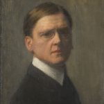 Józef Pankiewicz, Autoportret, malarz polski, sztuka polska, Niezła sztuka