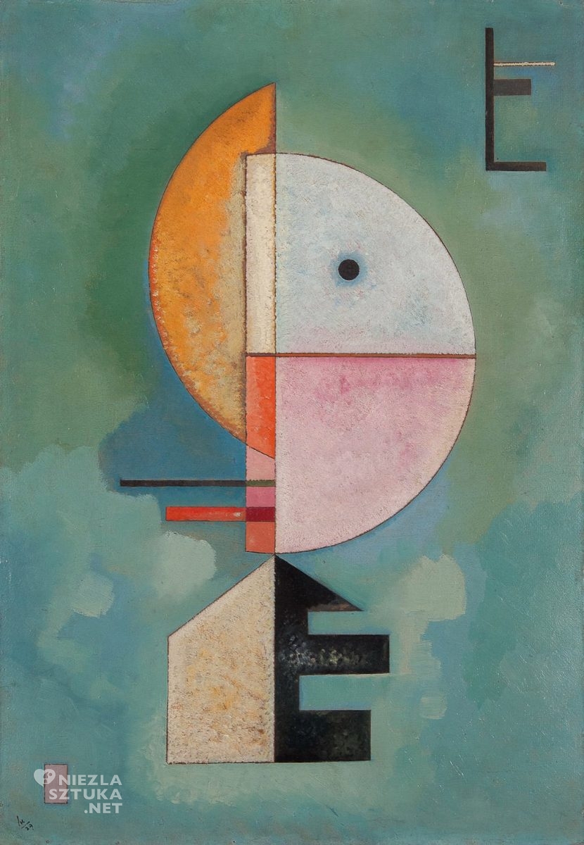 Wassily Kandinsky, Do góry, sztuka rosyjska, abstrakcja, Peggy Guggenheim Collection, Niezła Sztuka