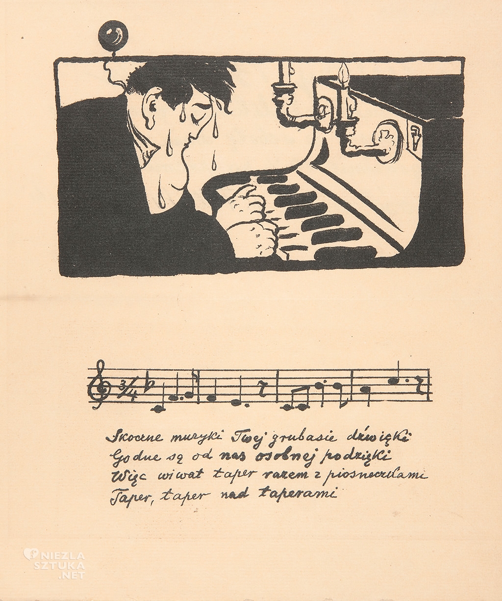 kazimierz sichulski, kabaret Zielony Balonik, Muzeum Narodowe w Krakowie, Niezła sztuka