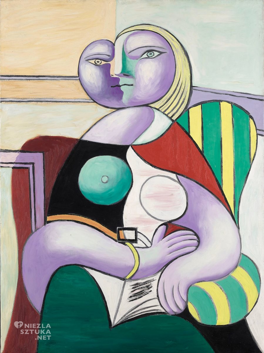 Pablo Picasso, Czytająca, portret, kobieta, Niezła sztuka
