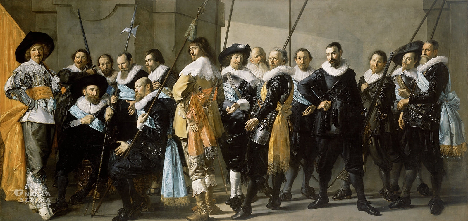 Frans Hals, Pieter Codde, Chuda kompania, malarstwo holenderskie, Niezła sztuka