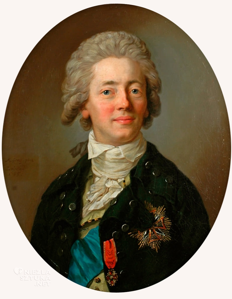 Anton Graff, Portret, Stanisław Kostka Potocki, sztuka polska, Niezła sztuka