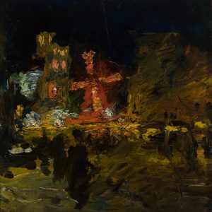 Ludwik de Laveaux, Moulin Rouge w Paryżu nocą, Niezła sztuka