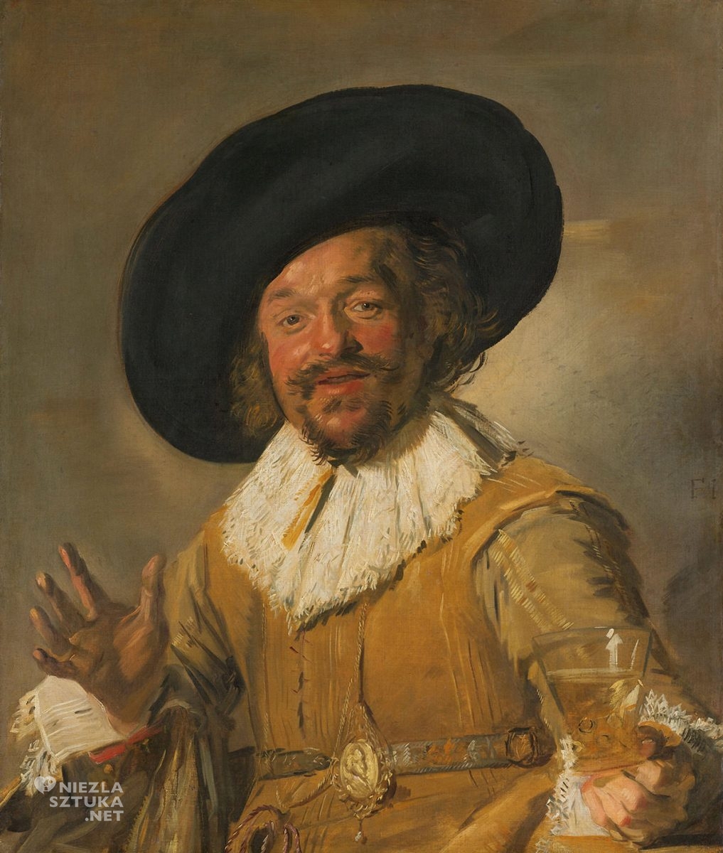 Frans Hals, Wesoły pijak, malarstwo holenderskie, Niezła sztuka