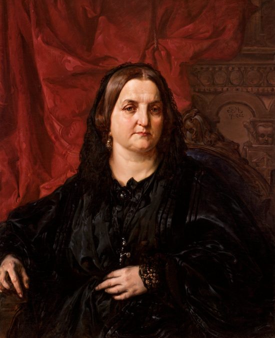 Jan Matejko, Portret, Paulina Giebułtowska Muzeum Narodowe w Krakowie, Niezła sztuka