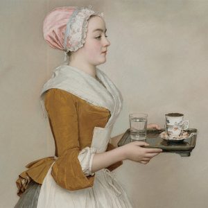 Jean-Étienne Liotard, Czekoladziarka, Gemäldegalerie Alte Meister, Drezno, Niezła sztuka