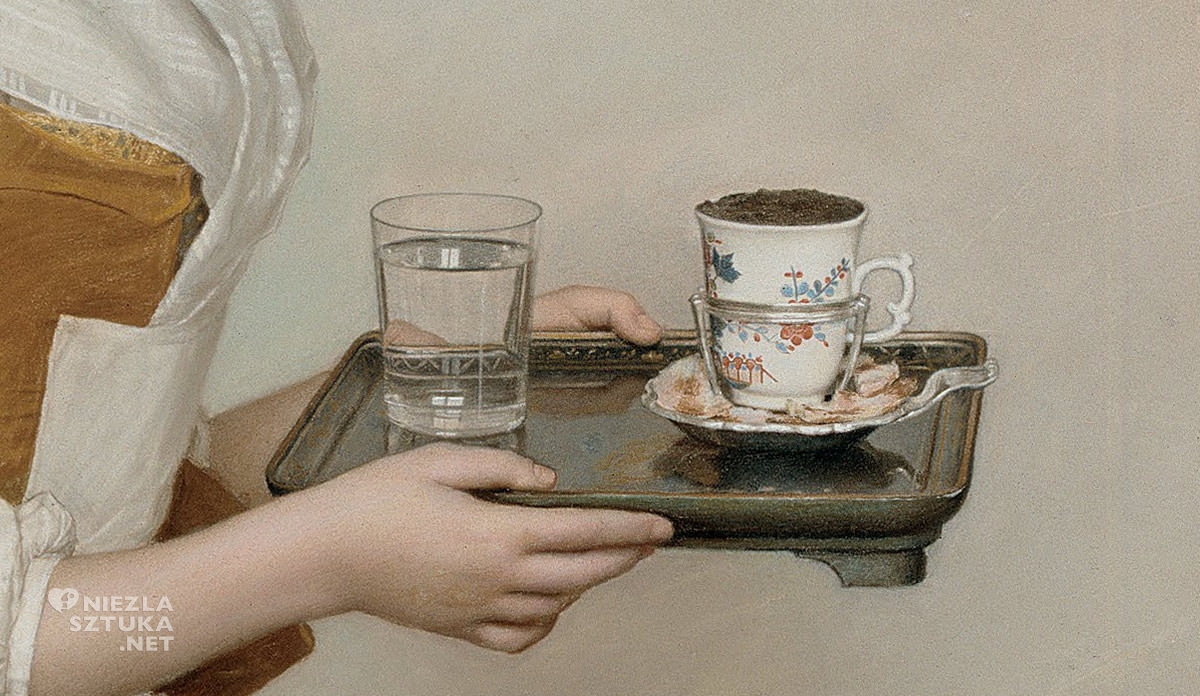 Jean-Étienne Liotard, Czekoladziarka, Gemäldegalerie Alte Meister, Drezno, Niezła sztuka