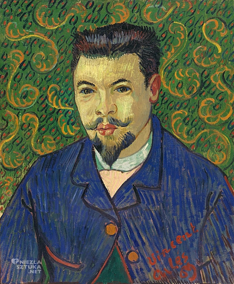 Vincent van Gogha, Portret doktora Felixa Reya, malarstwo europejskie, sztuka europejska, Niezła Sztuka