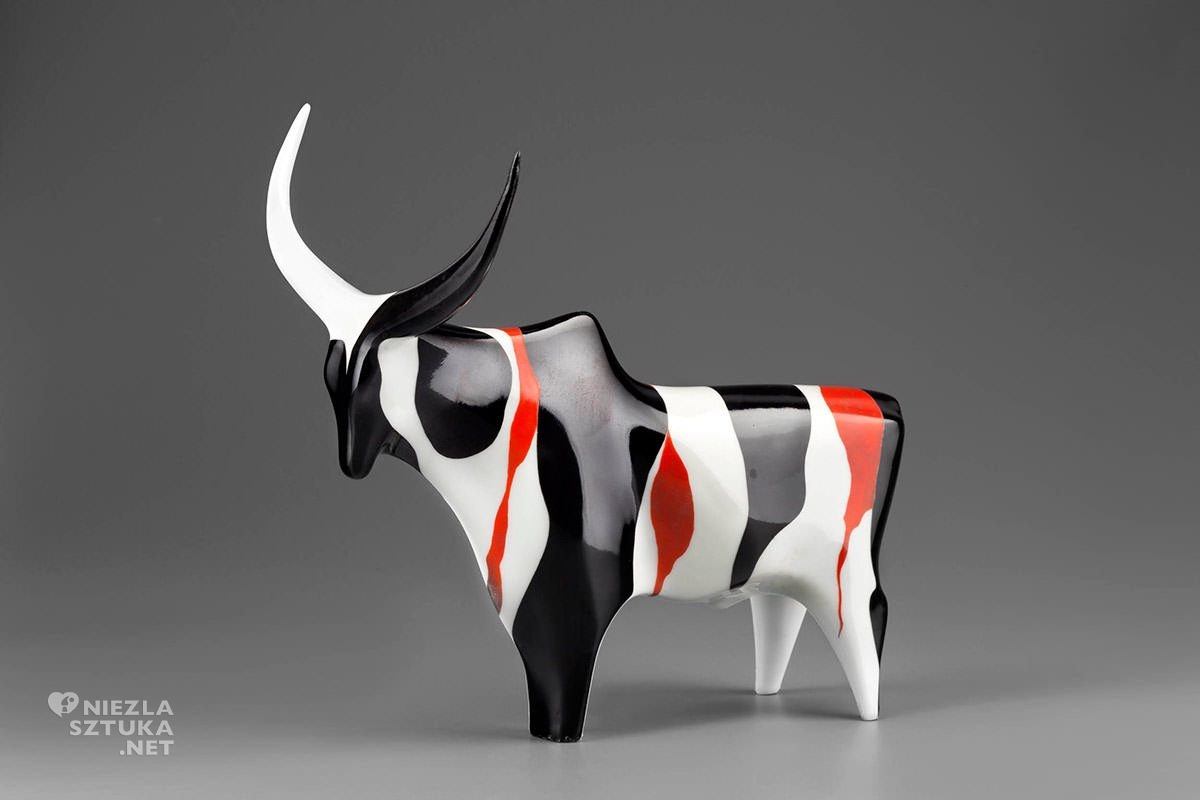 lubomir tomaszewski, ceramika, byk, niezła sztuka