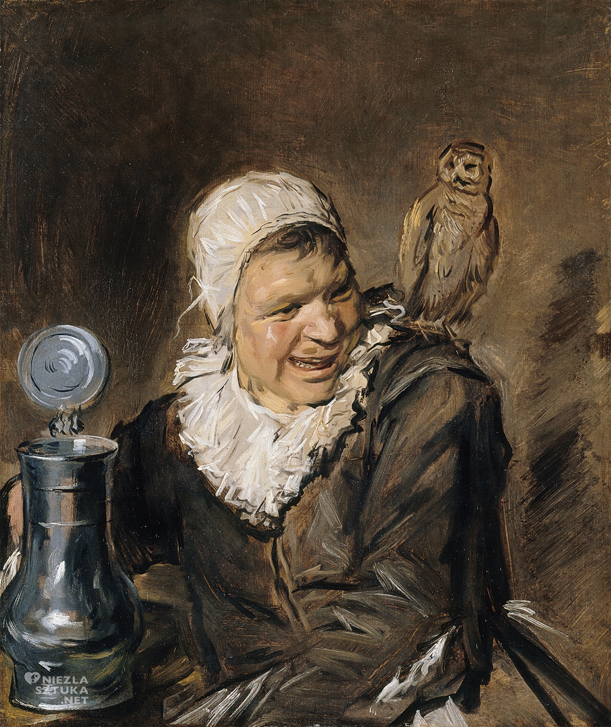 Frans Hals, Malle Babbe, Portret starej czarownicy z Haarlemu, malarstwo holenderskie, Niezła sztuka