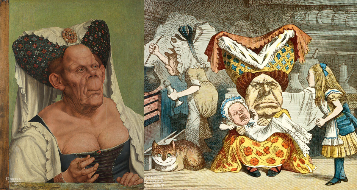 Quinten Massys, Stara kobieta, Brzydka księżniczka, malarstwo niderlandzkie, Niezła sztuka
