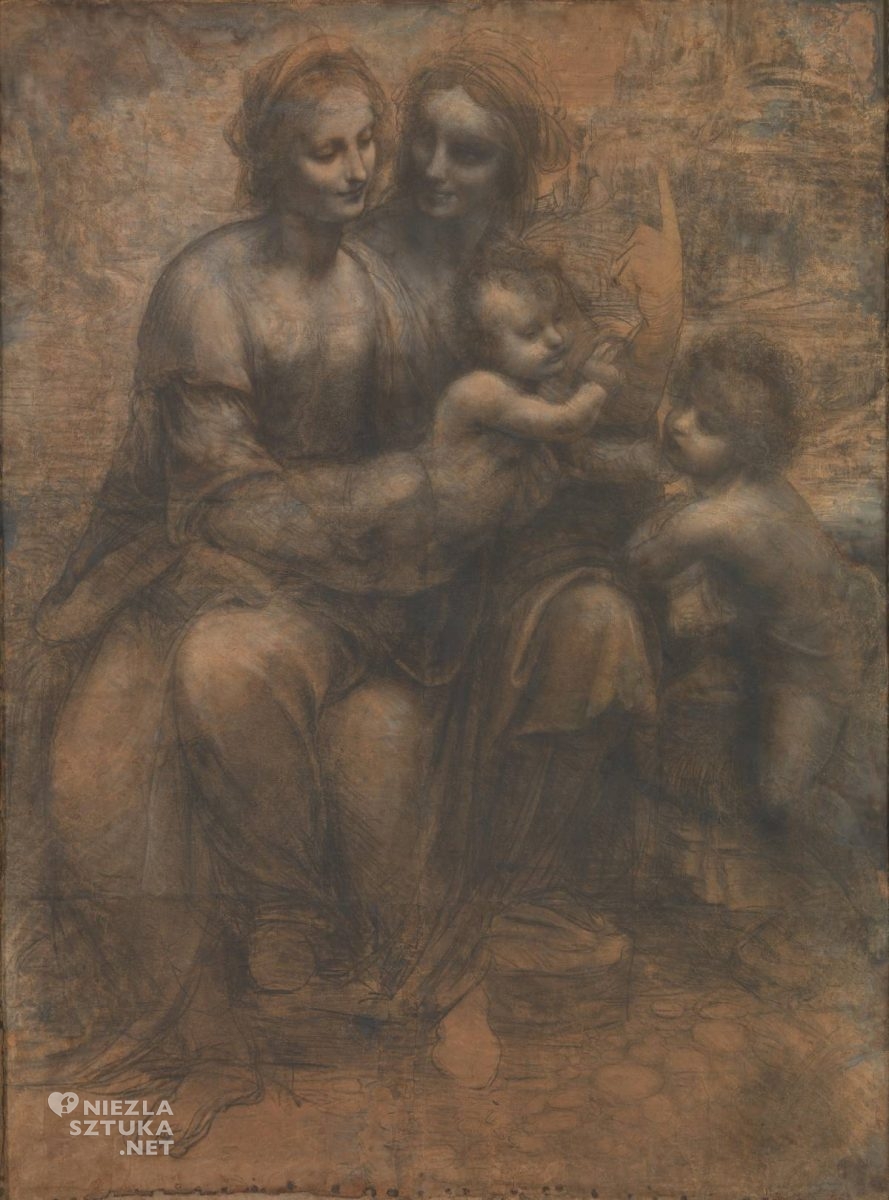 Leonardo da Vinci, Madonna z dzieciątkiem i św. Anną, Niezła sztuka
