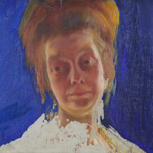 Konrad Krzyżanowski, Portret żony, Michalina Krzyżanowska, sztuka polska, malarz polski, Niezła sztuka