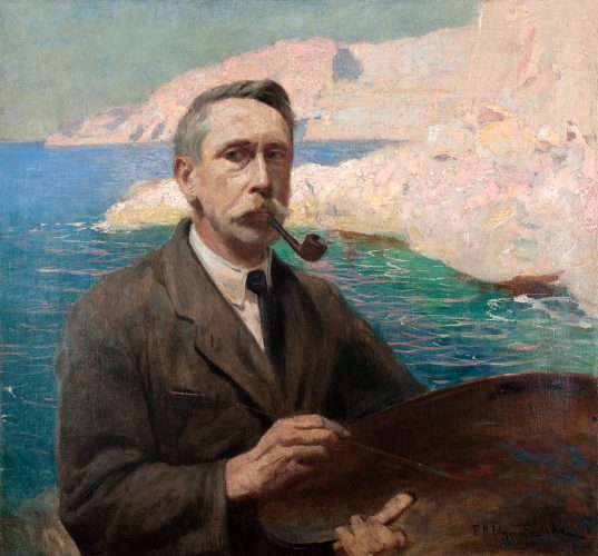 Feliks Michał Wygrzywalski, autoportret, sztuka polska, malarz polski, Niezła sztuka