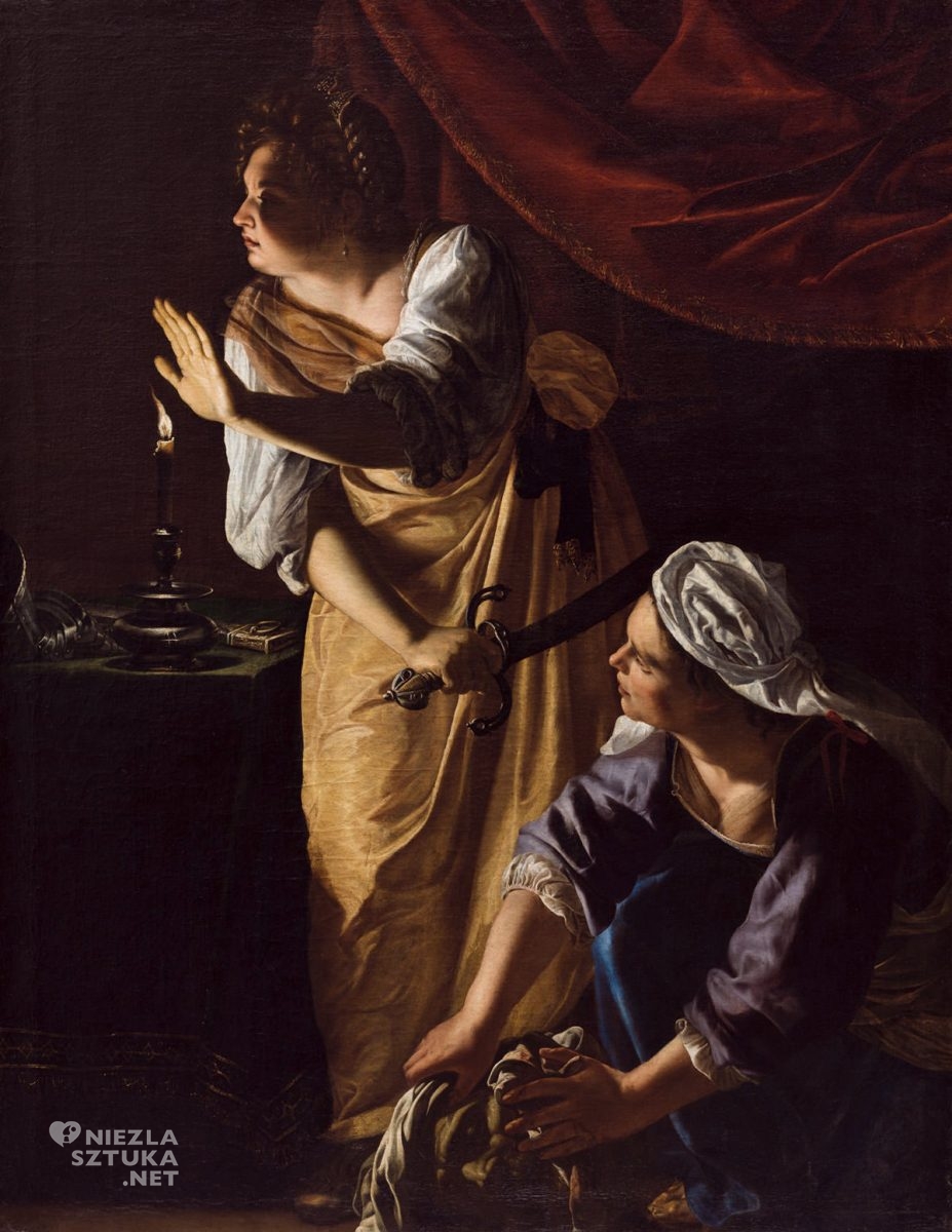 Artemisia Gentileschi „Judyta odcinająca głowę