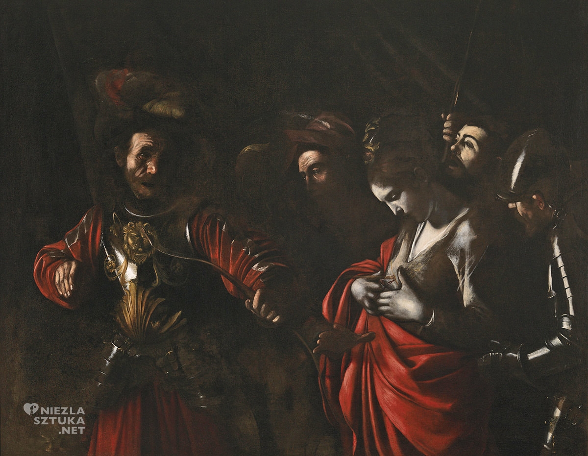 Caravaggio, Męczeństwo Świętej Urszuli, Caravaggio ostatni obraz, sztuka włoska, malarstwo włoskie, barok, Niezła sztuka