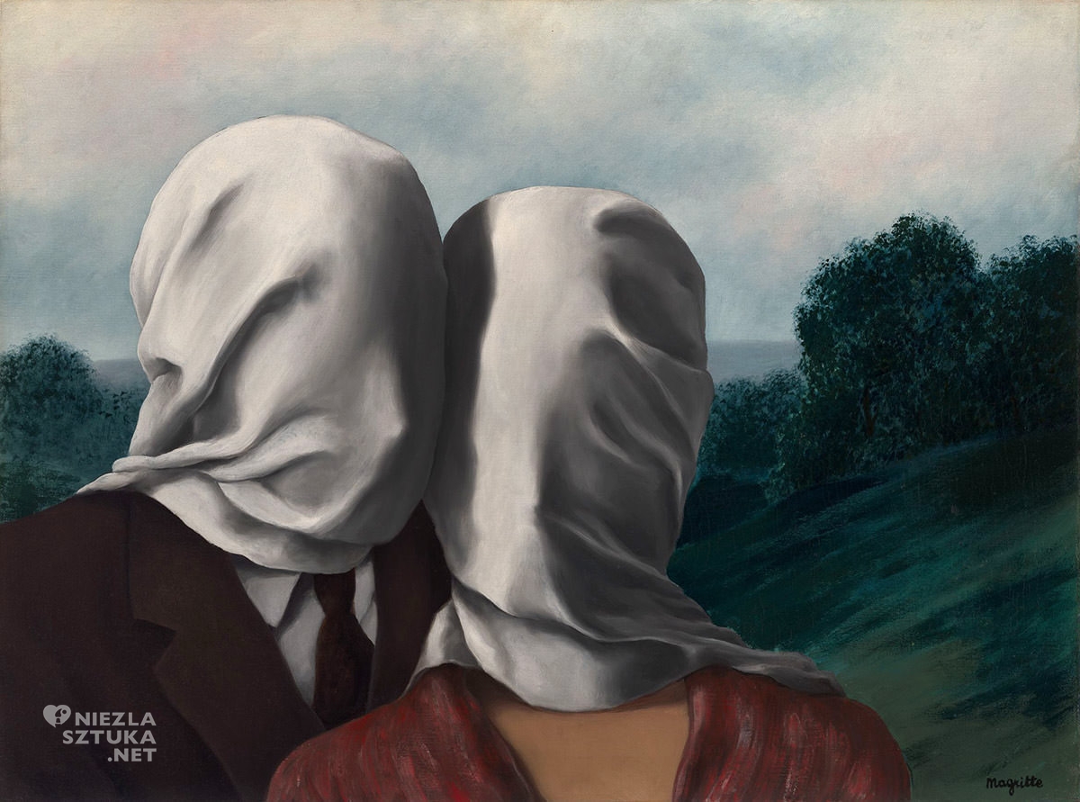 René Magritte, Kochankowie, surrealizm, Belgia, Niezła Sztuka