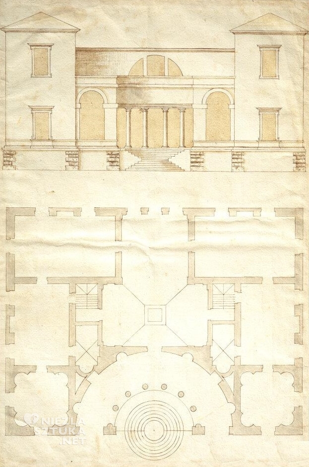Willa Pisani w Bagnolo di Lonigo, architektura, Niezła sztuka