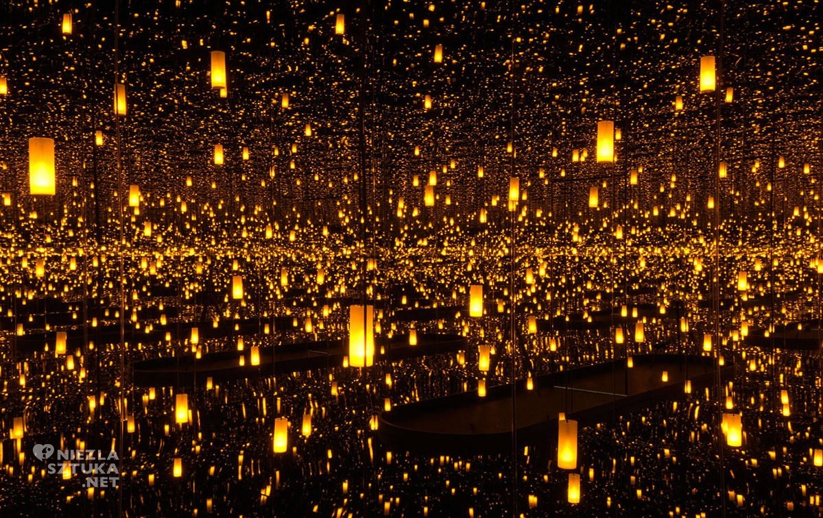 Yayoi Kusama, lustra, sztuka współczesna, kobiety w sztuce, Niezła Sztuka