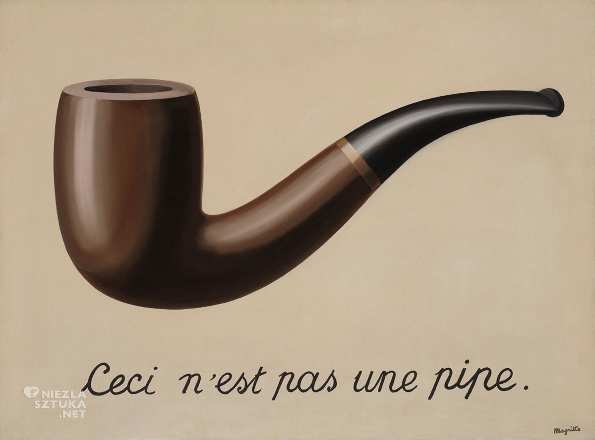 René Magritte, Zdradliwość obrazów, To nie jest fajka, surrealizm, Belgia, Niezła Sztuka