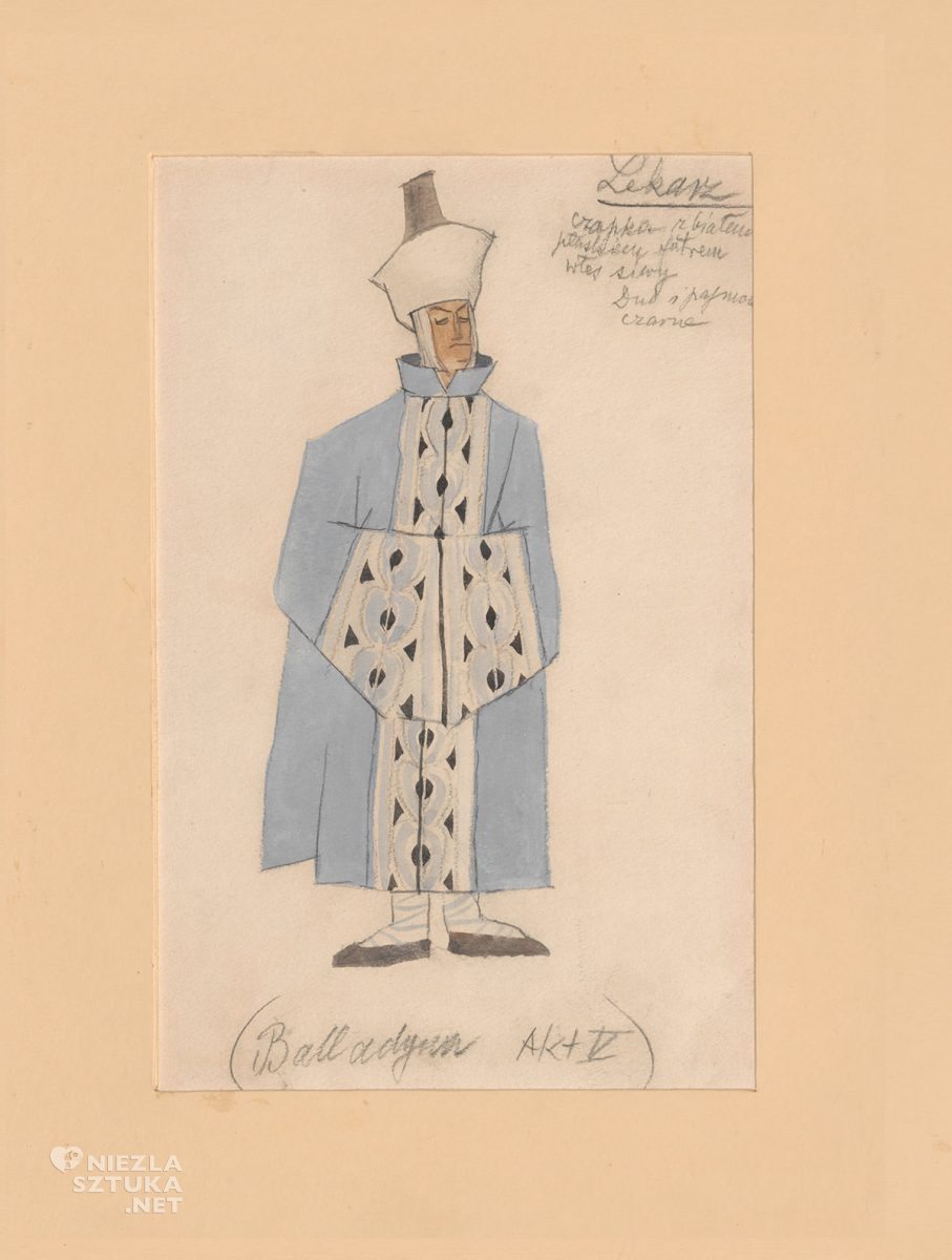 Zofia Stryjeńska, Balladyna, kostiumy, niezła sztuka