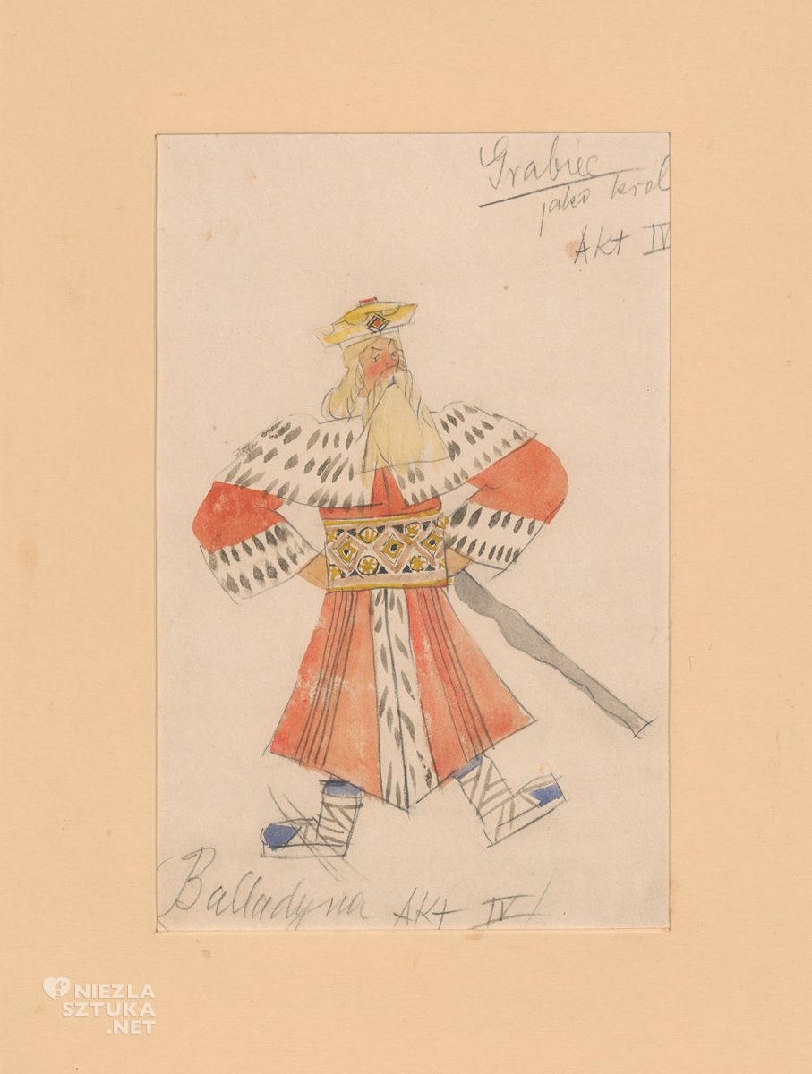 Zofia Stryjeńska, Balladyna, kostiumy, niezła sztuka