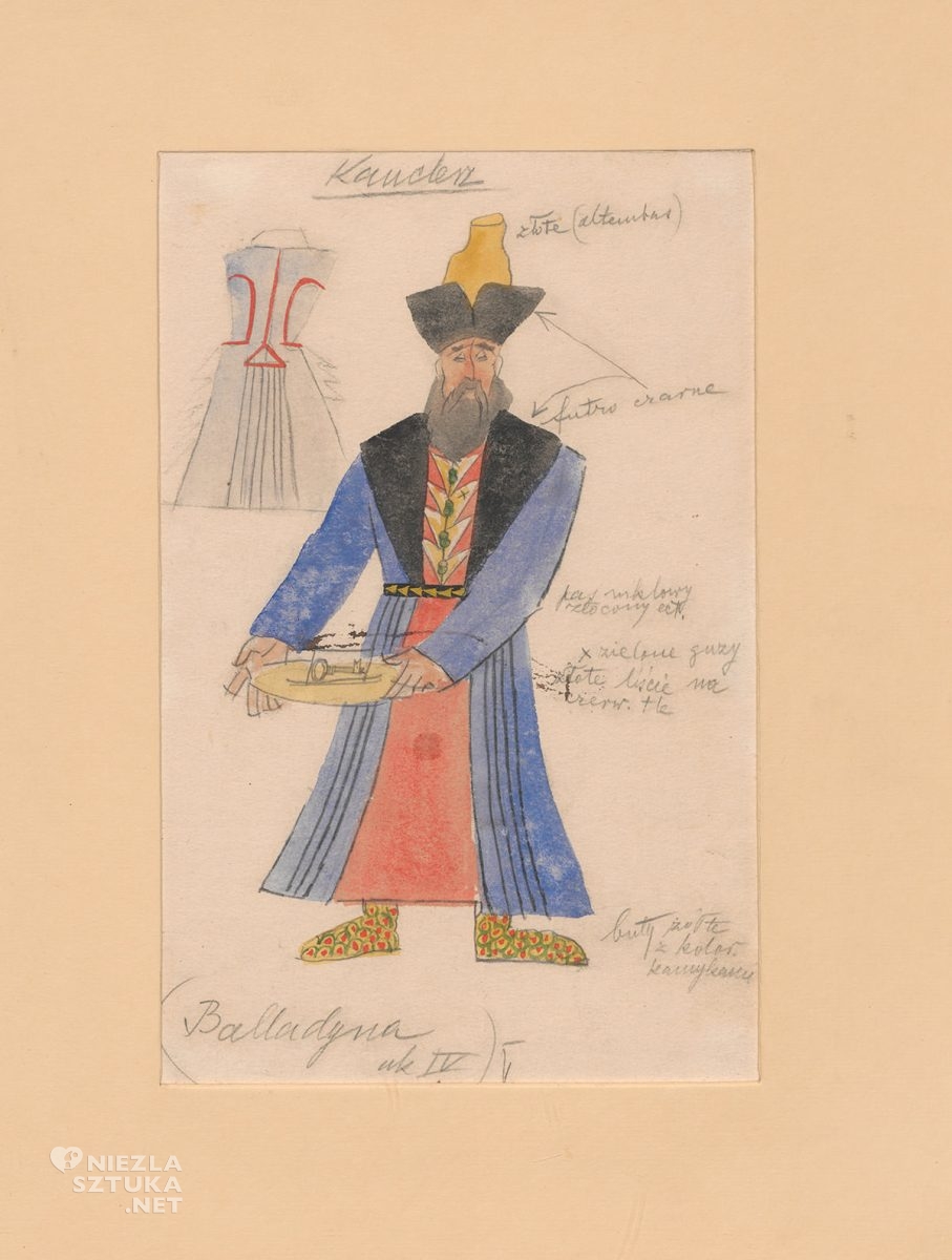 Zofia Stryjeńska, Balladyna, kostiumy, niezła sztuka