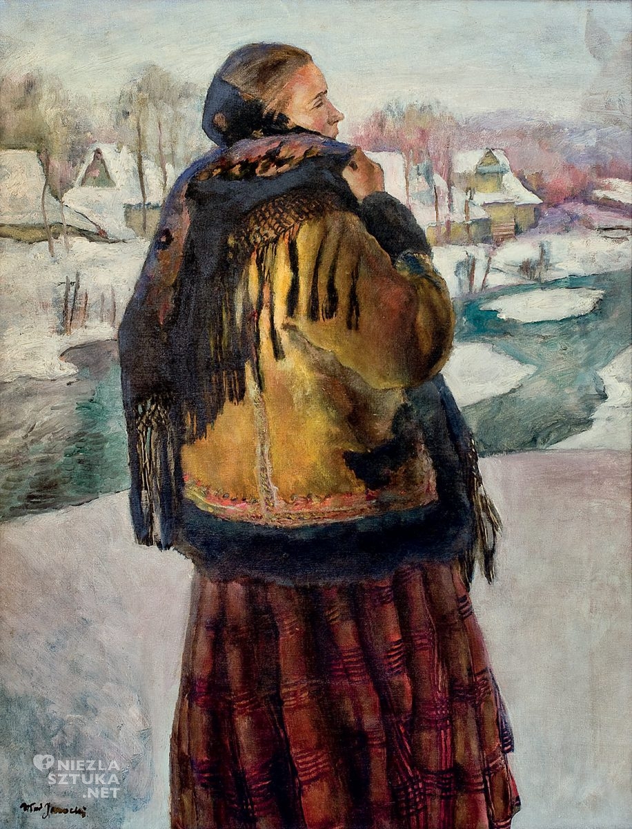 Władysław Jarocki, Hucułka, folklor, ludowość, malarstwo polskie, sztuka polska, Niezła Sztuka