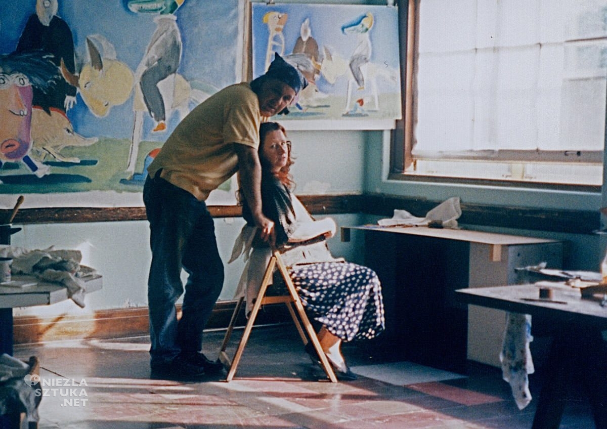 Andrzej Dudziński, Magda Dygat, pracownia artysty, małżeństwo, Niezła Sztuka