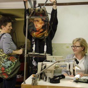 Lefthandmade, Karolina Kosela, plecak z Fridą, Niezła sztuka