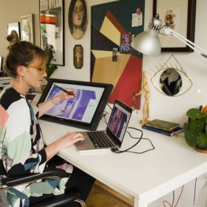 Lefthandmade, Karolina Kosela, plecak z Fridą, Niezła sztuka