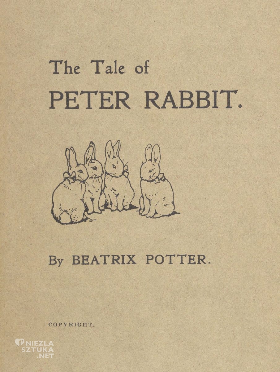 Beatrix Potter, The Tale of Peter Rabbit, ilustratorka, kobiety w sztuce, Niezła Sztuka