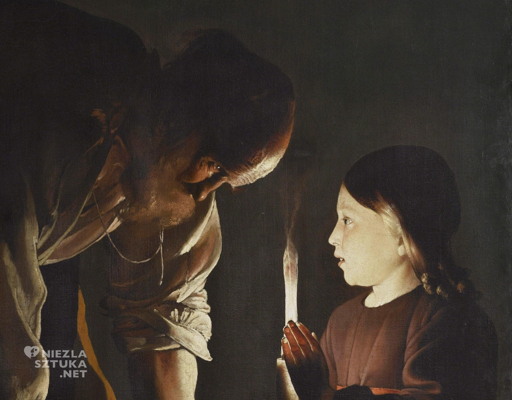 Georges de La Tour, Święty Józef Cieśla, malarstwo francuskie, malarstwo religijne, barok, Niezła Sztuka