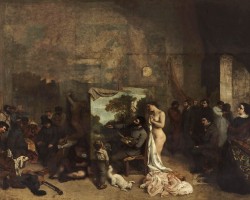 Gustave Courbet, Pracownia artysty, Musée d’Orsay, Paryż, Niezła sztuka
