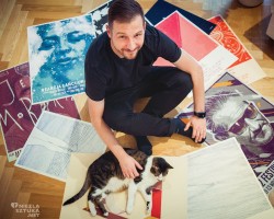bartosz kosowski ilustrator, grafik, plakat polski, Niezła sztuka