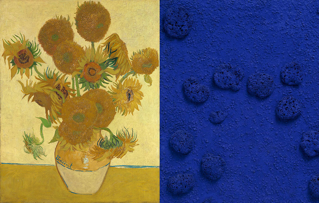 vincent van gogh yves klein