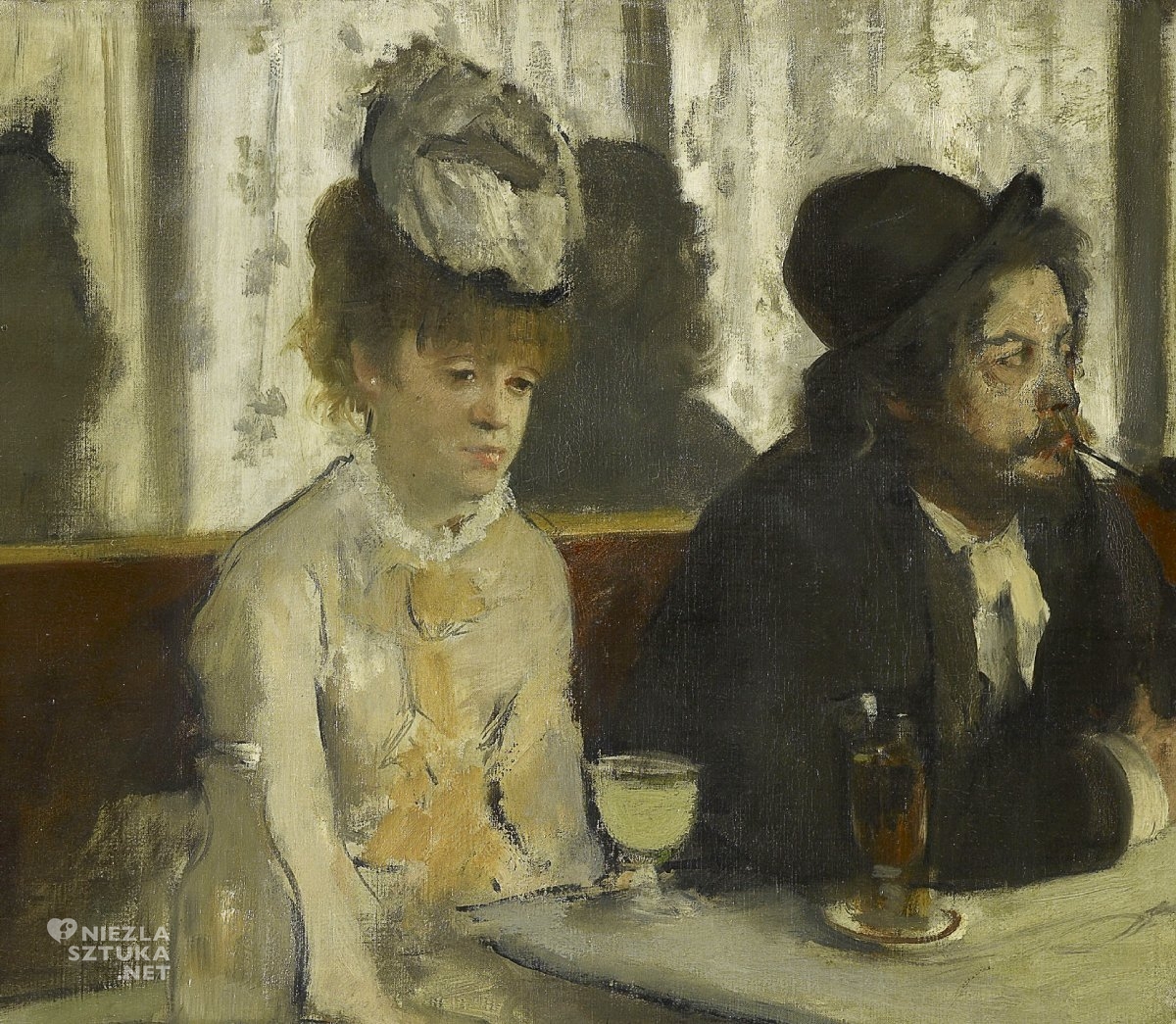 Edgar Degas, Absynt, impresjonizm, alkohol w sztuce, bohema paryska, Niezła sztuka