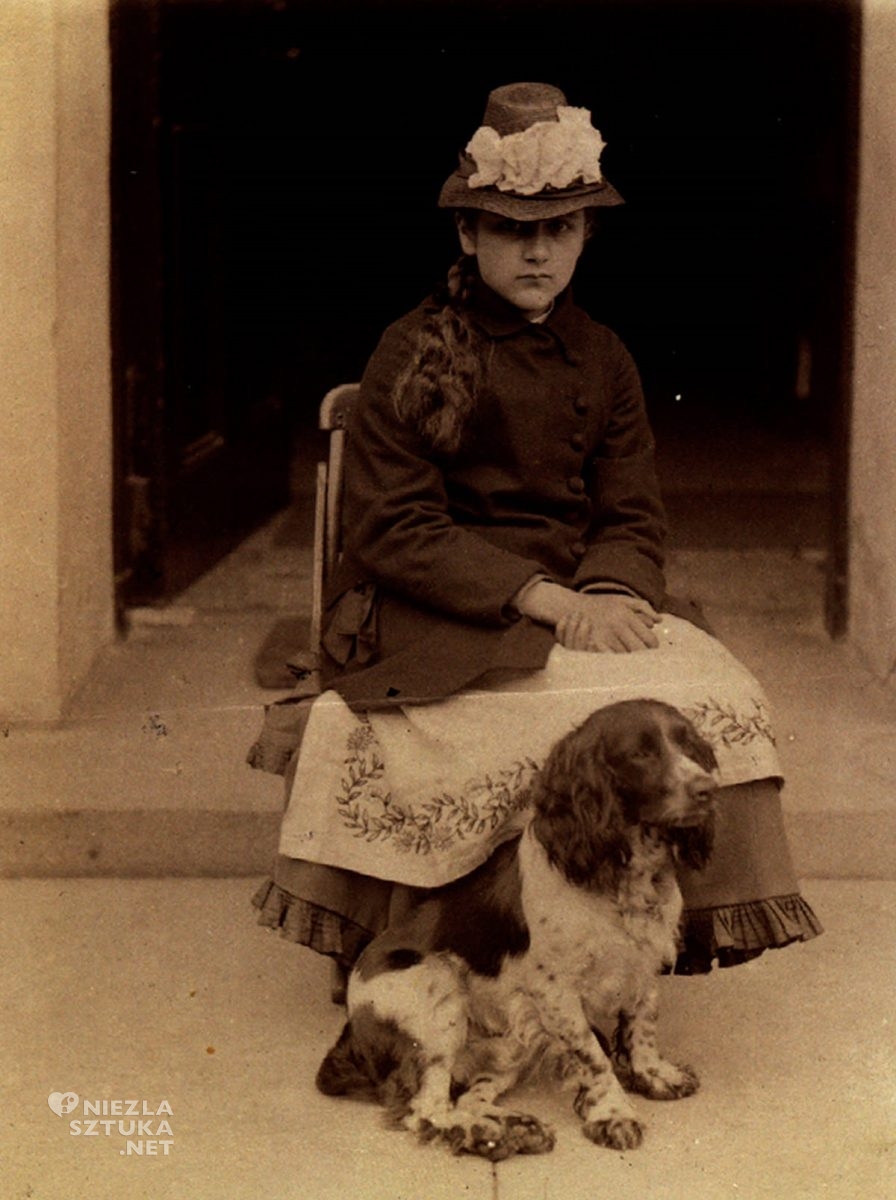 Beatrix Potter, pies, fotografia, ilustratorka, kobiety w sztuce, Anglia, Niezła Sztuka