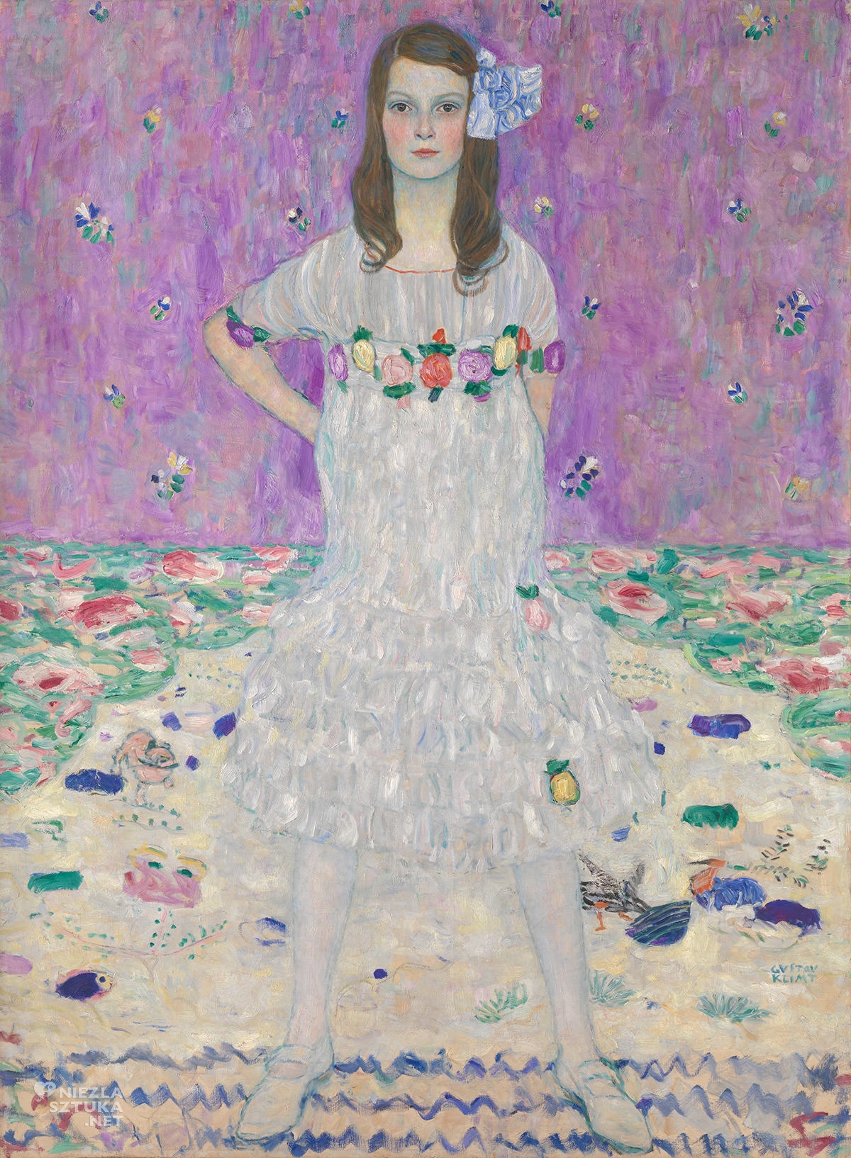Gustav Klimt, Mäda Primavesi, secesja, sztuka austriacka, Niezła Sztuka