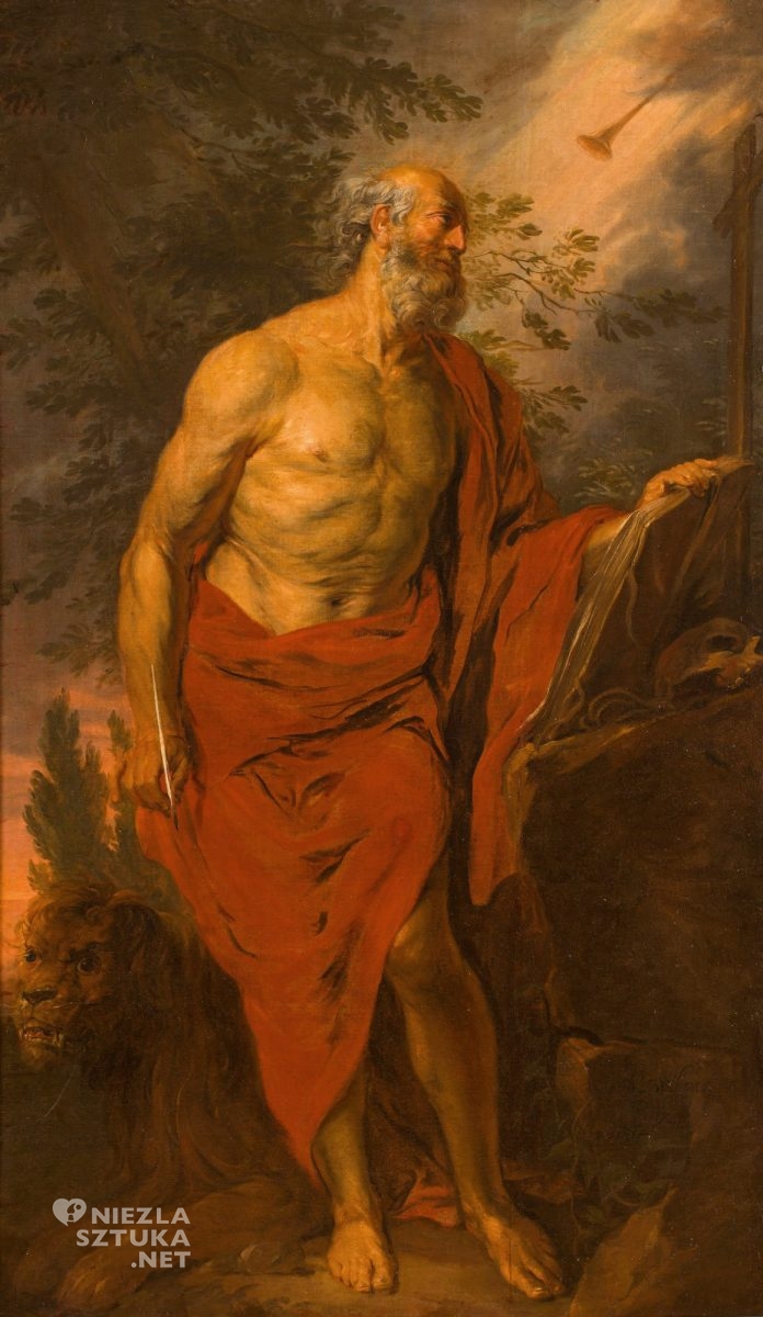 Michael Willmann, Święty Hieronim, barok, Śląsk, Niezła Sztuka