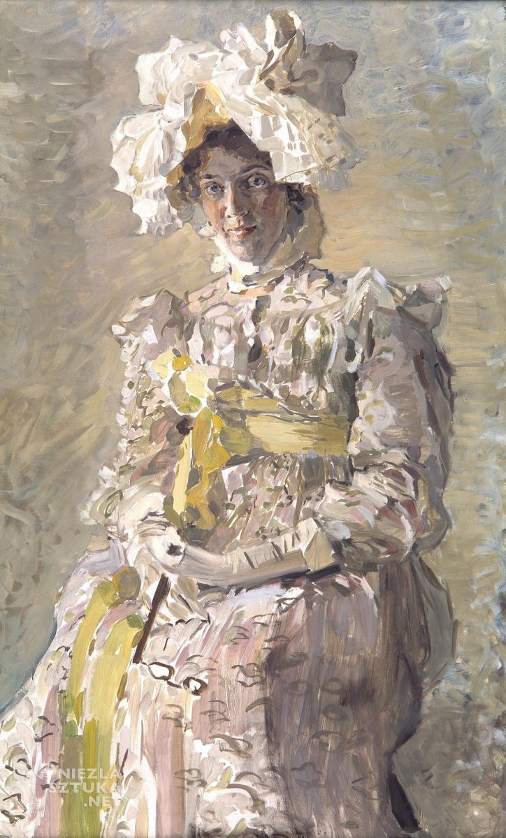 Michaił Wrubel, Portret N.I. Wrubel, sztuka rosyjska, Niezła Sztuka